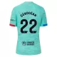 FC Barcelona Gündogan 22 Shirt Heren Derde 2023/24