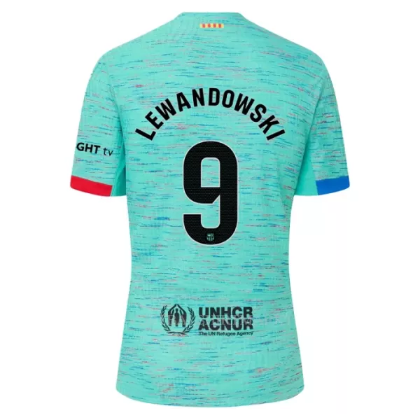 FC Barcelona Lewandowski 9 Shirt Heren Derde 2023/24