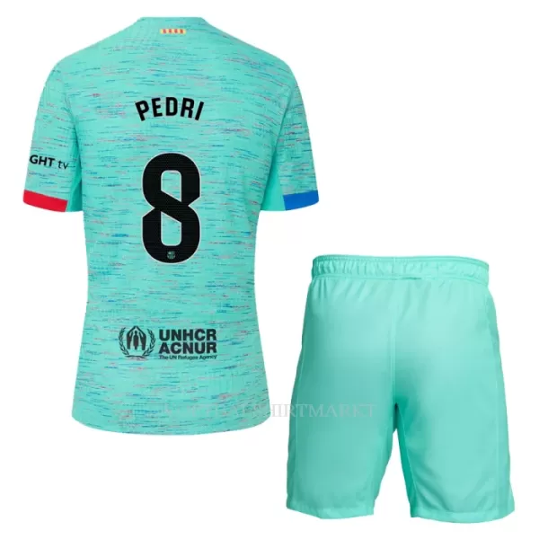 FC Barcelona Pedri 8 Tenue Kind Derde 2023/24