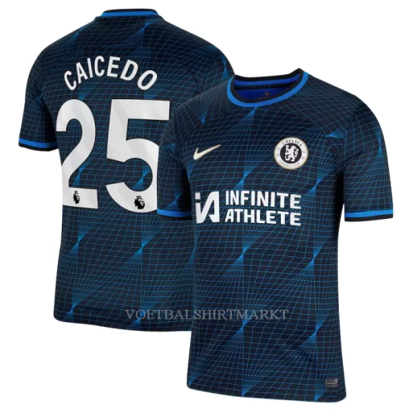 Chelsea Caicedo 25 Shirt Heren Uit 2023/24