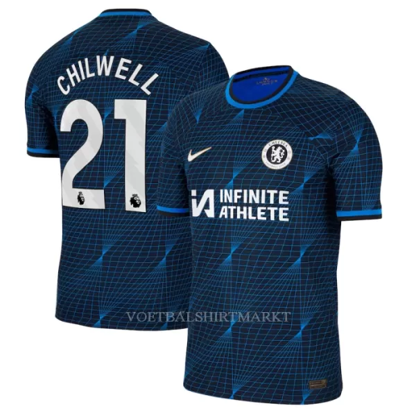 Chelsea Chilwell 21 Shirt Heren Uit 2023/24