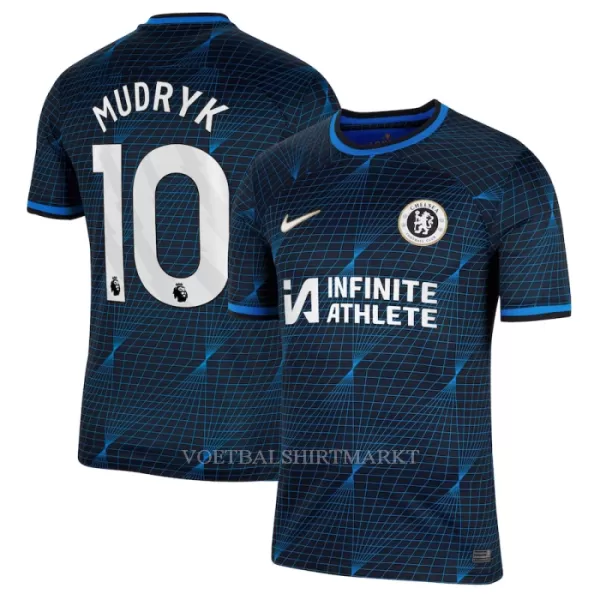 Chelsea Mudryk 10 Shirt Heren Uit 2023/24