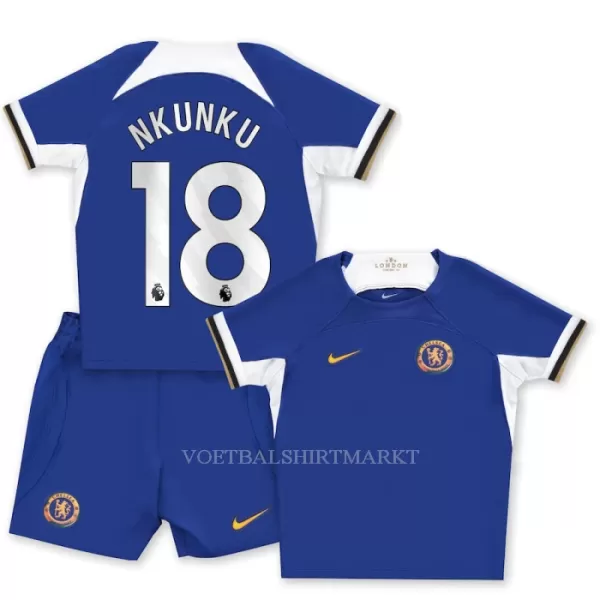 Chelsea Nkunku 18 Tenue Kind Thuis 2023/24