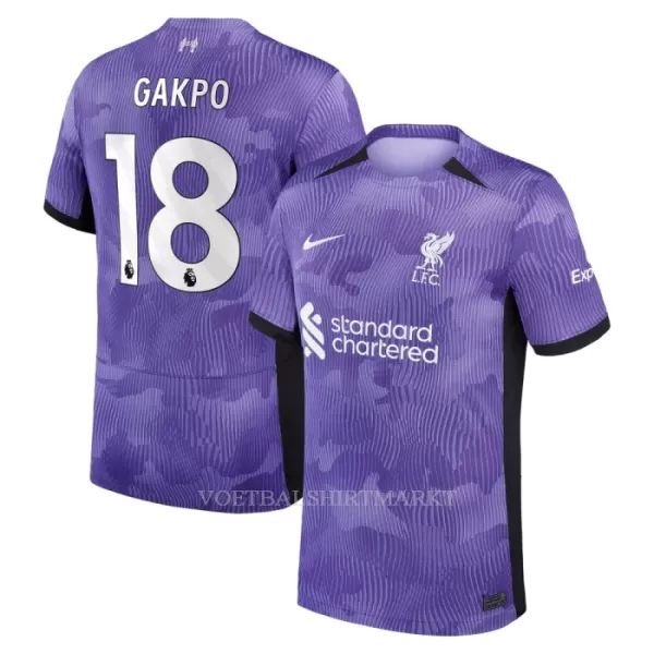 Liverpool Gakpo 18 Shirt Heren Derde 2023/24