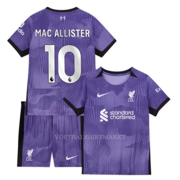 Liverpool Mac Allister 10 Tenue Kind Derde 2023/24