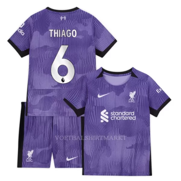 Liverpool Thiago 6 Tenue Kind Derde 2023/24