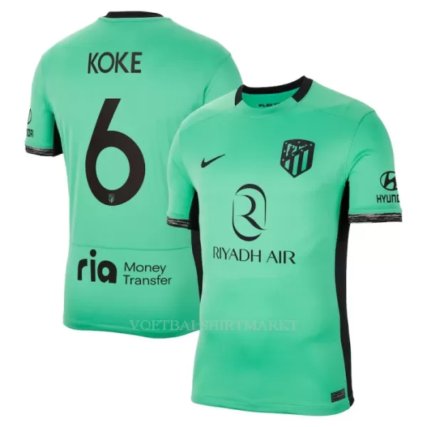 Atlético Madrid Koke 6 Shirt Heren Derde 2023/24