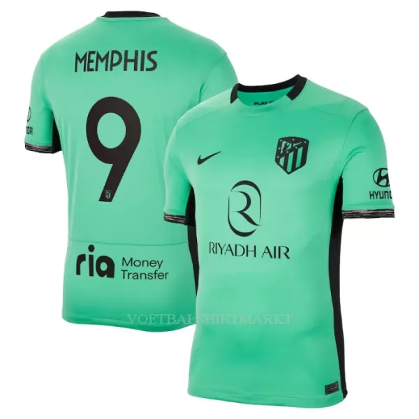 Atlético Madrid Memphis 9 Shirt Heren Derde 2023/24