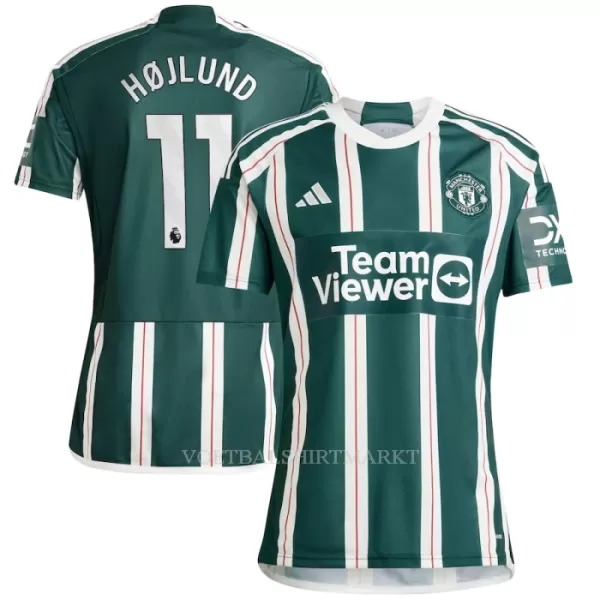 Manchester United Højlund 11 Shirt Heren Uit 2023/24