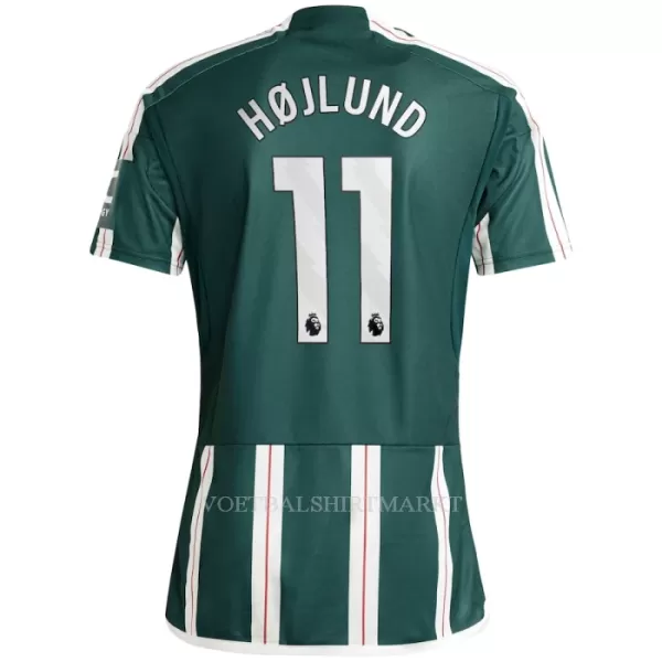 Manchester United Højlund 11 Shirt Heren Uit 2023/24