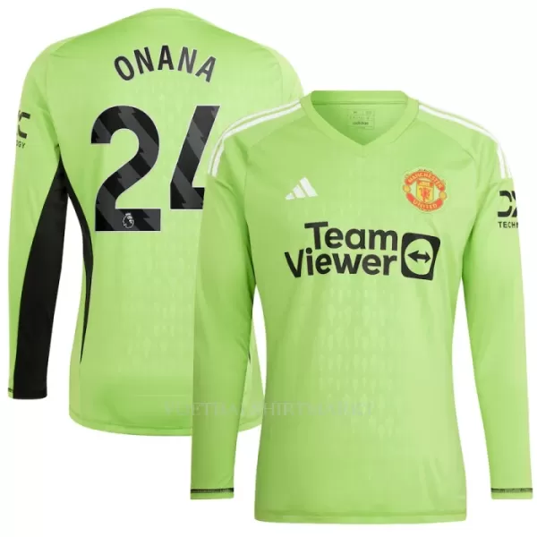 Manchester United Onana 24 Keeper Shirt Heren Thuis 2023/24 Lange Mouw