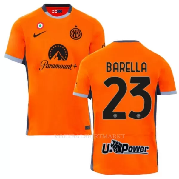 Inter Milan Barella 23 Shirt Heren Derde 2023/24