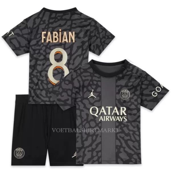 Paris Saint-Germain Fabian 8 Tenue Kind Derde 2023/24