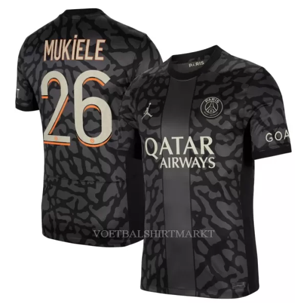 Paris Saint-Germain Mukiele 26 Shirt Heren Derde 2023/24