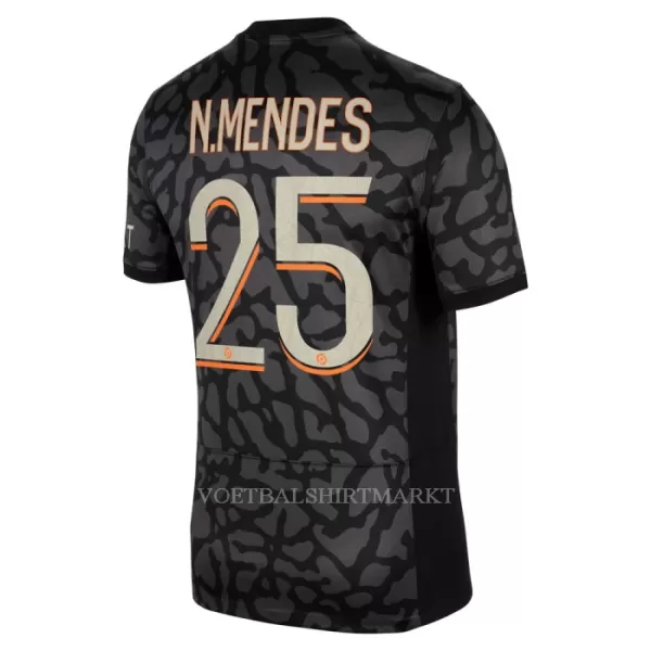 Paris Saint-Germain N.Mendes 25 Shirt Heren Derde 2023/24