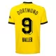 Borussia Dortmund Haller 9 Shirt Heren Thuis 2023/24