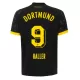 Borussia Dortmund Haller 9 Shirt Heren Uit 2023/24