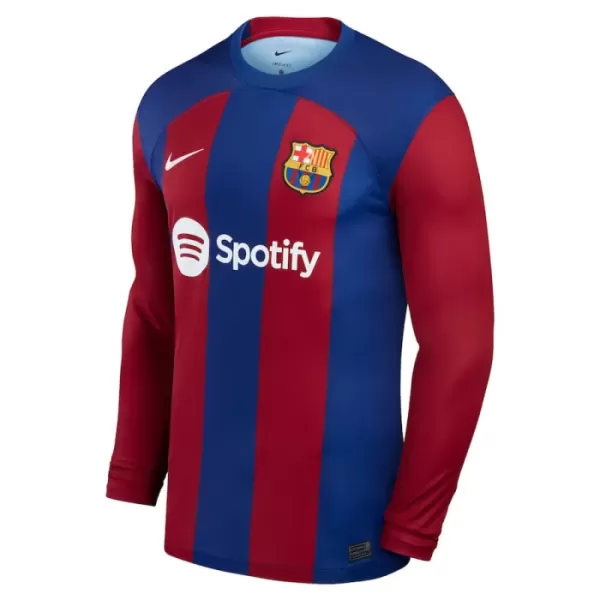 FC Barcelona Shirt Heren Thuis 2023/24 Lange Mouw