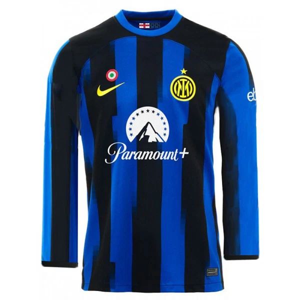 Inter Milan Shirt Heren Thuis 2023/24 Lange Mouw