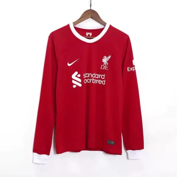 Liverpool Shirt Heren Thuis 2023/24 Lange Mouw