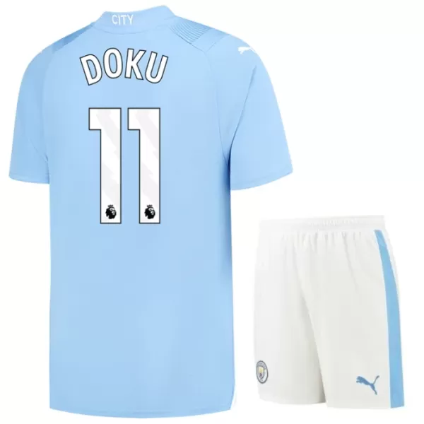 Manchester City Doku 11 Tenue Kind Thuis 2023/24