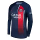 Paris Saint-Germain Mbappé 7 Shirt Heren Thuis 2023/24 Lange Mouw