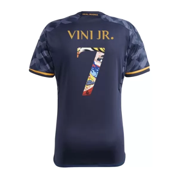 Real Madrid Vini JR 7 Shirt Heren Uit 2023/24