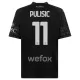 AC Milan Christian Pulisic 11 Shirt Heren Vierde 2023/24 Zwarte