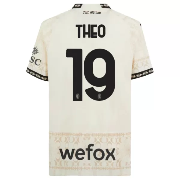 AC Milan Theo Hernandez 19 Shirt Heren Vierde 2023/24 Witte