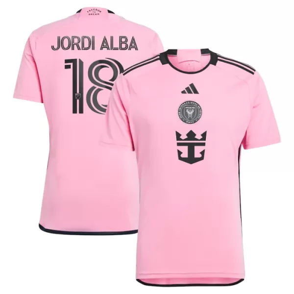 Inter Miami CF Jordi Alba Ramos 18 Shirt Heren Thuis 2024/25