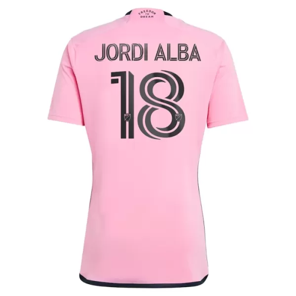 Inter Miami CF Jordi Alba Ramos 18 Shirt Heren Thuis 2024/25