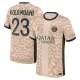 Paris Saint-Germain Kolo Muani 23 Shirt Heren Vierde Jordan 2023/24