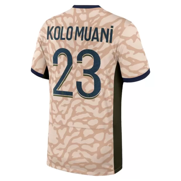 Paris Saint-Germain Kolo Muani 23 Shirt Heren Vierde Jordan 2023/24