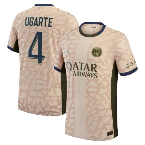 Paris Saint-Germain Manuel Ugarte 4 Shirt Heren Vierde Jordan 2023/24