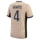 Paris Saint-Germain Manuel Ugarte 4 Shirt Heren Vierde Jordan 2023/24