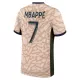 Paris Saint-Germain Mbappé 7 Shirt Heren Vierde Jordan 2023/24