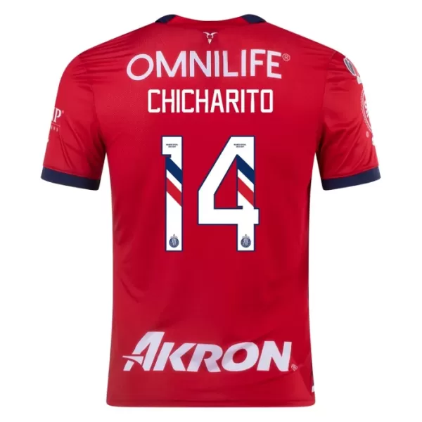 CD Guadalajara Chicharito 14 Shirt Heren Thuis 2023/24