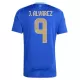 Argentinië J. Alvarez 9 Shirt Heren Uit 2024