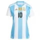 Argentinië Messi 10 Shirt Dames Thuis 2024