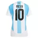 Argentinië Messi 10 Shirt Dames Thuis 2024