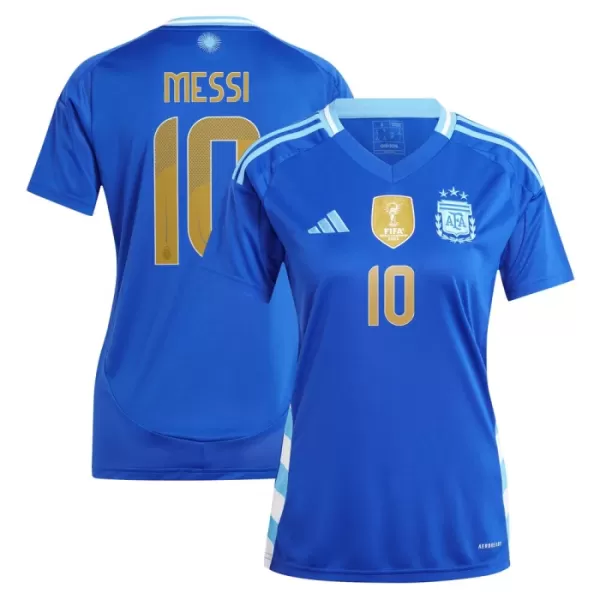 Argentinië Messi 10 Shirt Dames Uit 2024