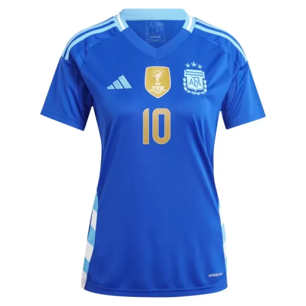 Argentinië Messi 10 Shirt Dames Uit 2024