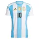 Argentinië Messi 10 Shirt Heren Thuis 2024