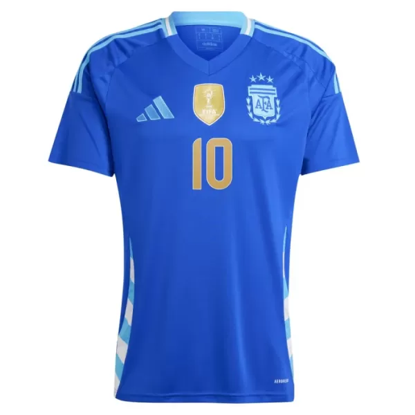 Argentinië Messi 10 Shirt Heren Uit 2024