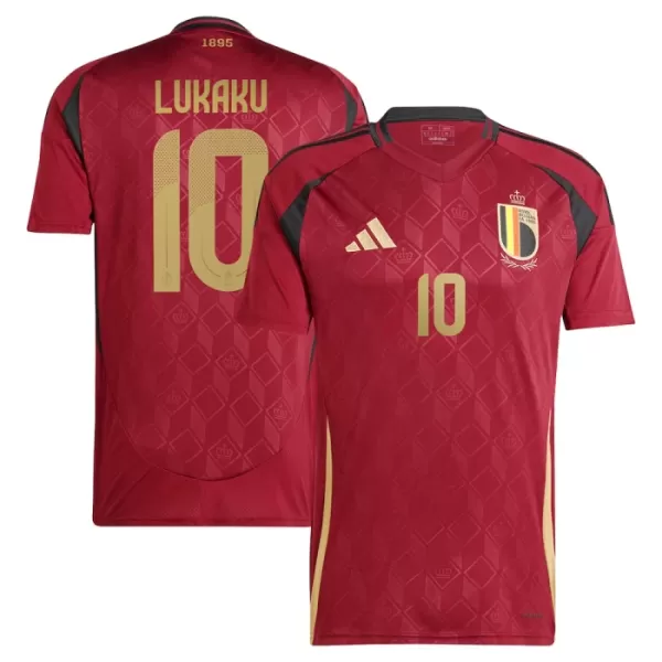 België Lukaku 10 Shirt Heren Thuis EK 2024