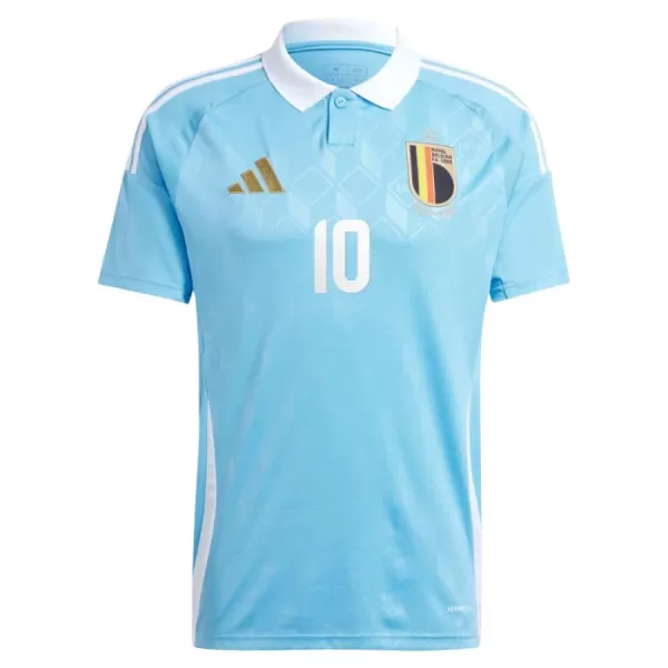 België Lukaku 10 Shirt Heren Uit EK 2024