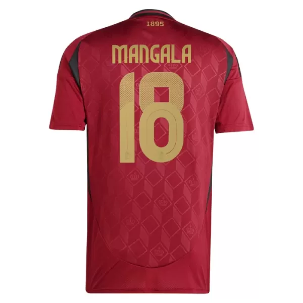 België Mangala 18 Shirt Heren Thuis EK 2024