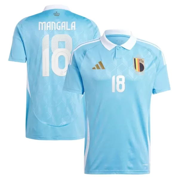 België Mangala 18 Shirt Heren Uit EK 2024