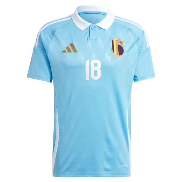 België Mangala 18 Shirt Heren Uit EK 2024