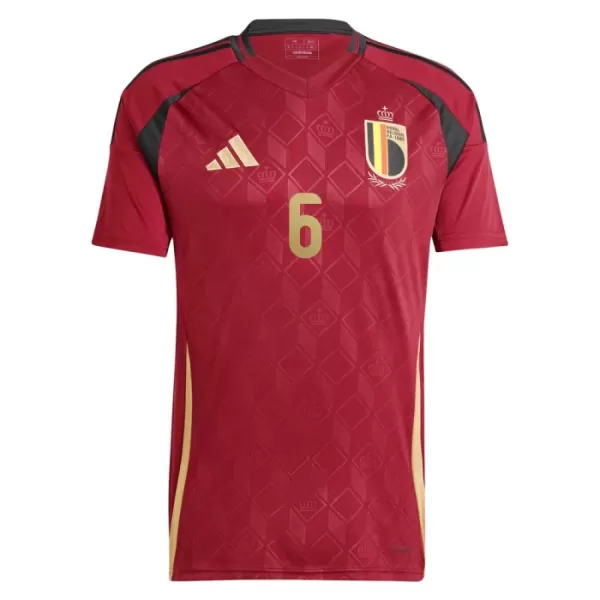 België Onana 6 Shirt Heren Thuis EK 2024